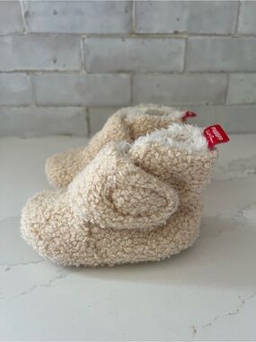 Baby Cream Cozy Sherpa Infant Booties